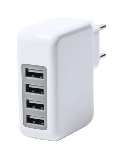 Gregor USB wall charger White Grey