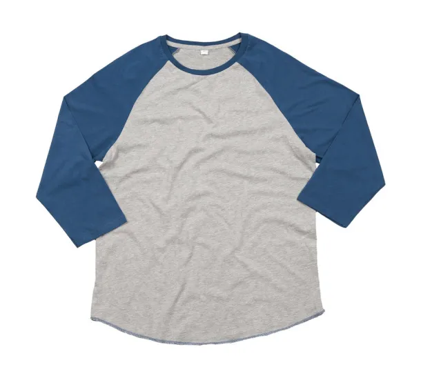  Superstar Baseball T - Mantis Heather Grey Melange Swiss Navy