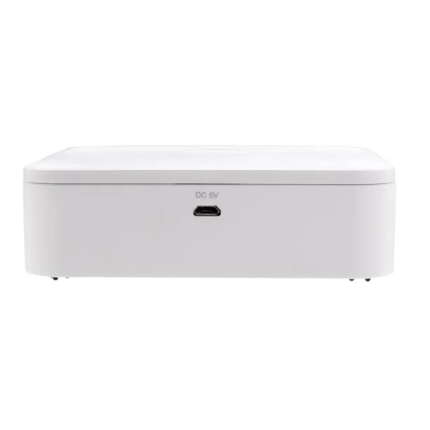 Wireless charging speaker with time display White