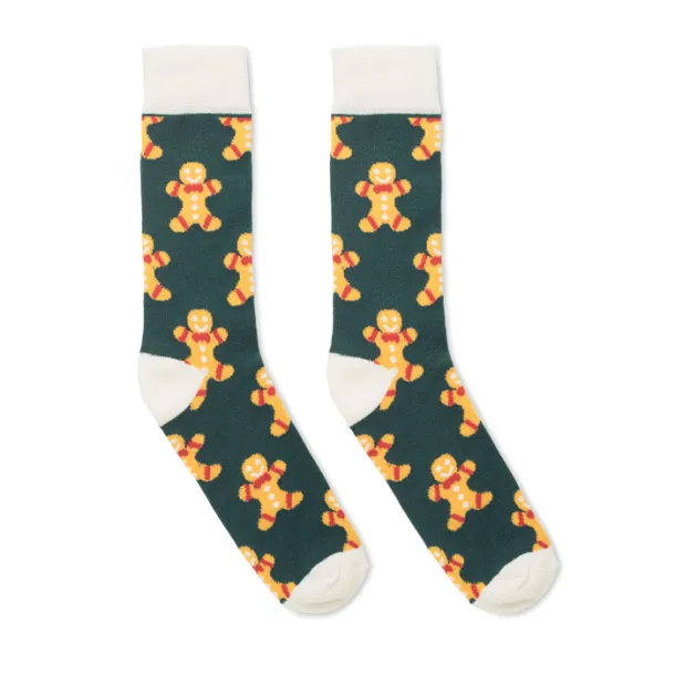 JOYFUL M Pair of Christmas socks M Yellow