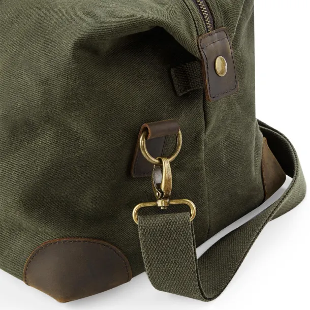  Heritage Waxed Canvas Holdall - Quadra