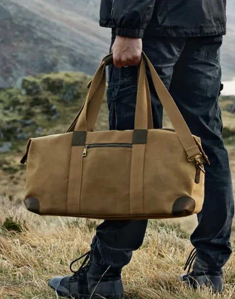  Heritage Waxed Canvas Holdall - Quadra