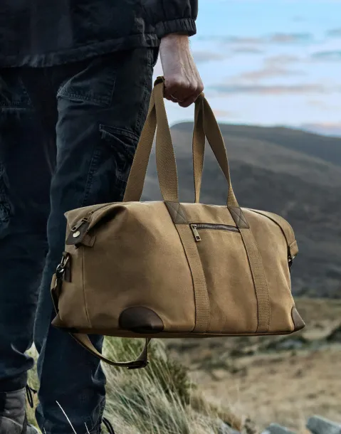  Heritage Waxed Canvas Holdall - Quadra