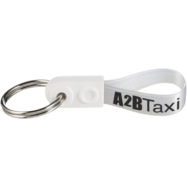 Ad-Loop ® Mini  keychain White
