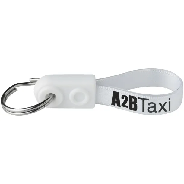 Ad-Loop ® Mini  keychain White