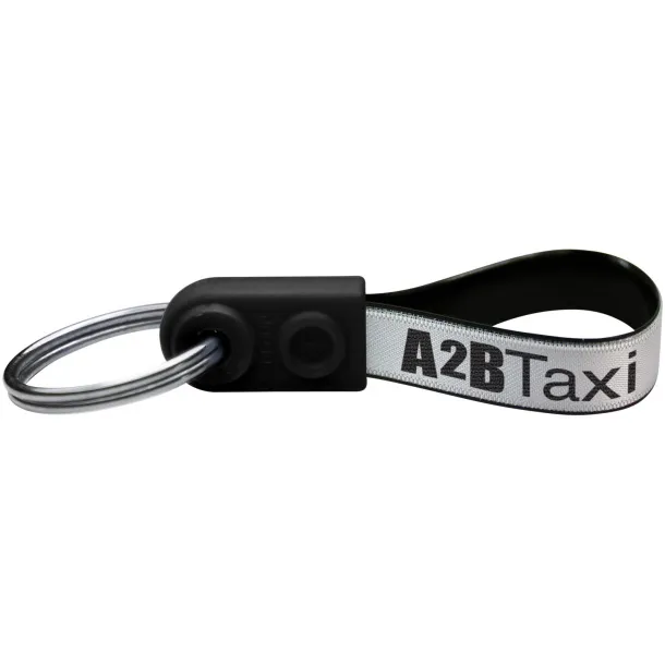 Ad-Loop ® Mini  keychain Solid black