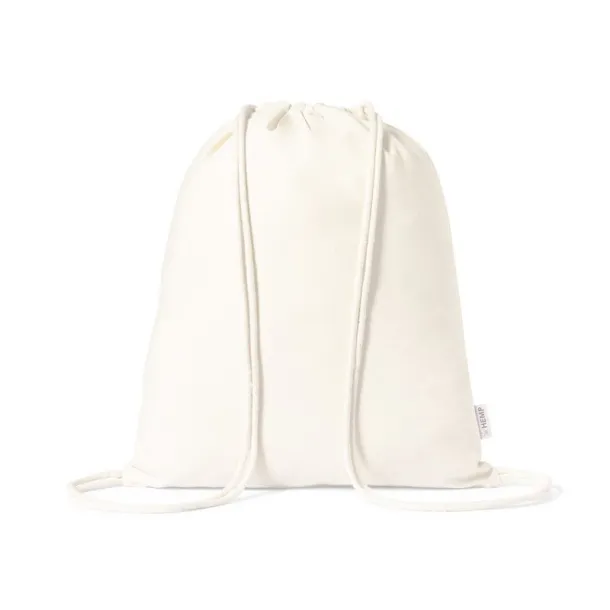  Organic hemp drawstring bag Neutral