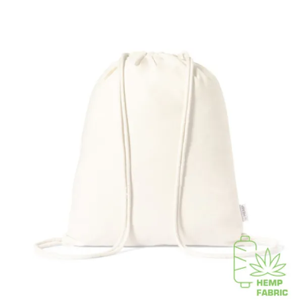  Organic hemp drawstring bag Neutral