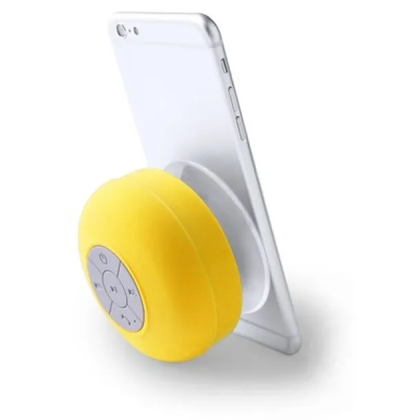  Wireless speaker 3W with phone stand yellow