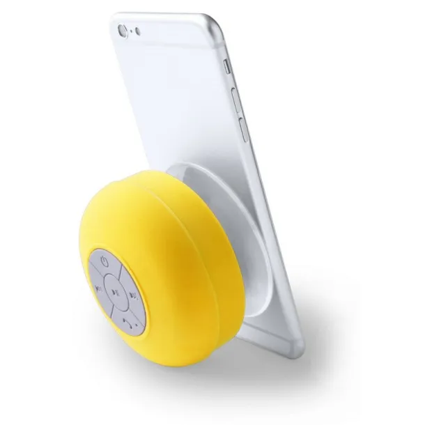  Wireless speaker 3W with phone stand yellow