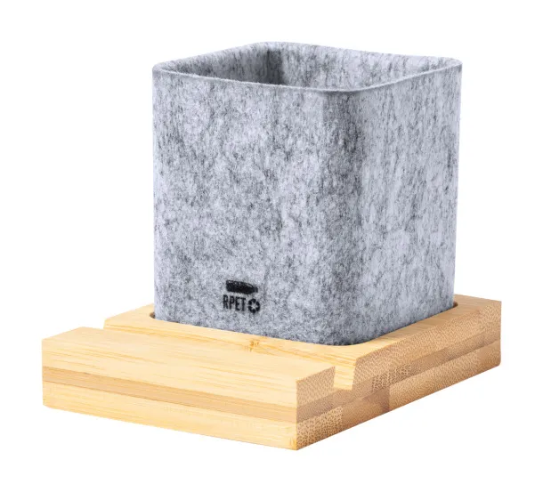 Firdex desk organizer Natural Grey