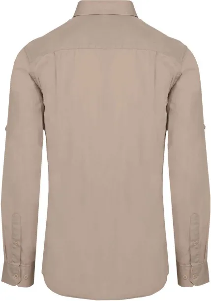  Muška safari košulja - 120 g/m² - Kariban Beige