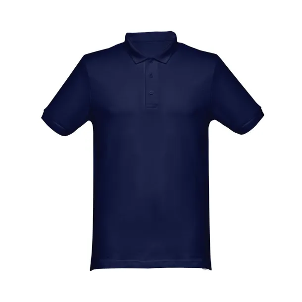 MONACO Men's polo shirt Navy Blue