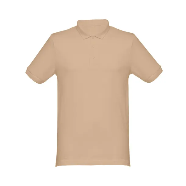 MONACO Men's polo shirt Light brown