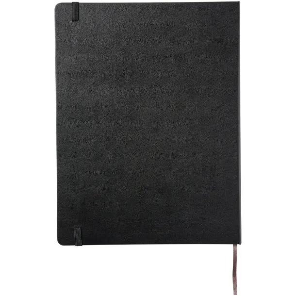 Moleskine Classic XL hard cover notebook - ruled - Moleskine Solid black