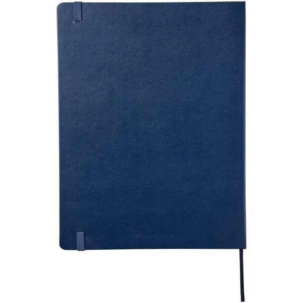 Moleskine Classic XL hard cover notebook - ruled - Moleskine Sapphire blue