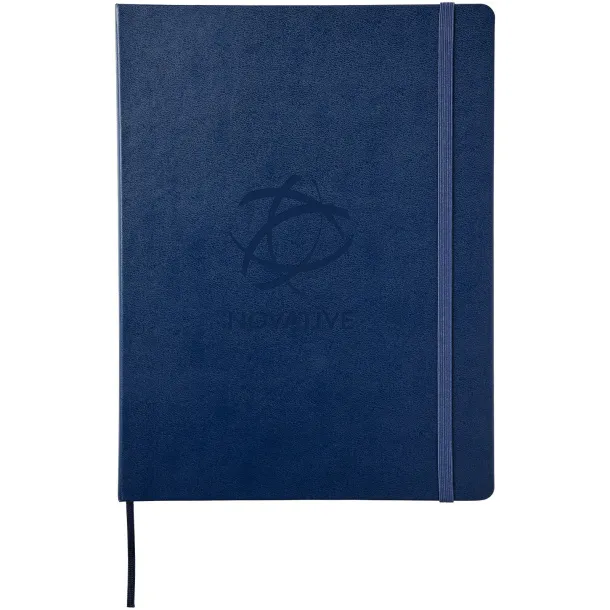 Moleskine Classic XL hard cover notebook - ruled - Moleskine Sapphire blue