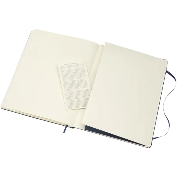 Moleskine Classic XL hard cover notebook - ruled - Moleskine Sapphire blue