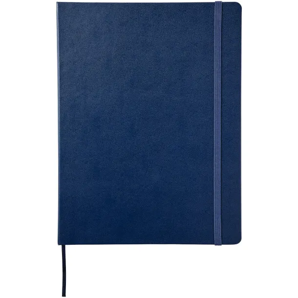 Moleskine Classic XL hard cover notebook - ruled - Moleskine Sapphire blue