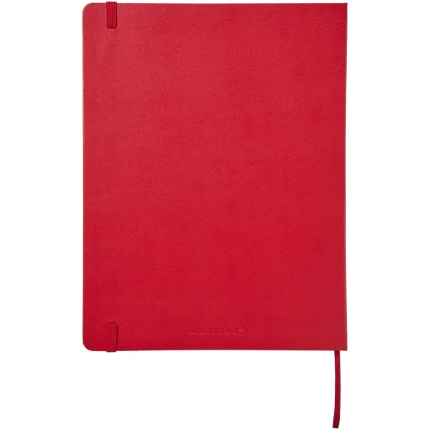 Moleskine Classic XL hard cover notebook - ruled - Moleskine Scarlet red