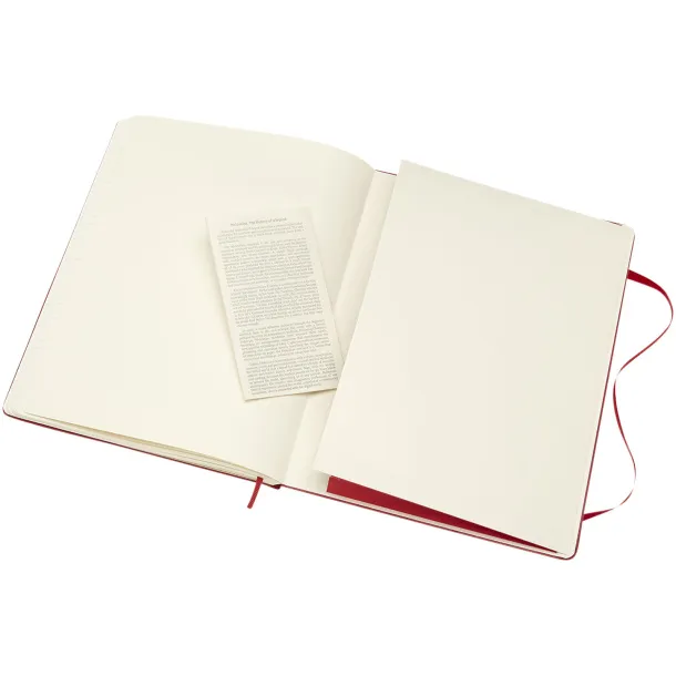 Moleskine Classic XL hard cover notebook - ruled - Moleskine Scarlet red