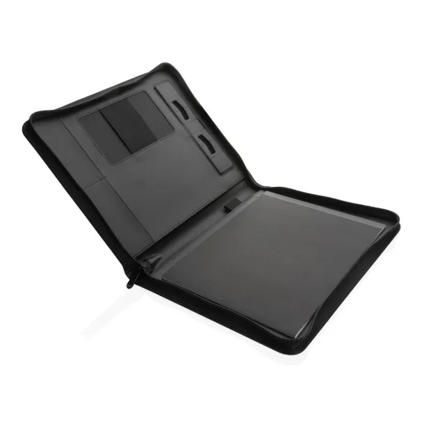  RCS rPU deluxe tech portfolio with zipper - XD Collection Black 