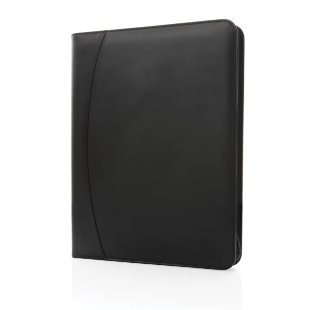  RCS rPU deluxe tech portfolio with zipper - XD Collection Black 