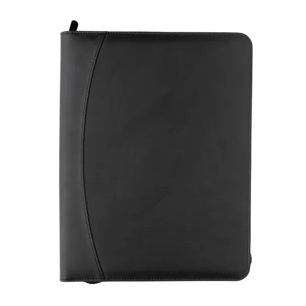  RCS rPU deluxe tech portfolio with zipper - XD Collection Black 