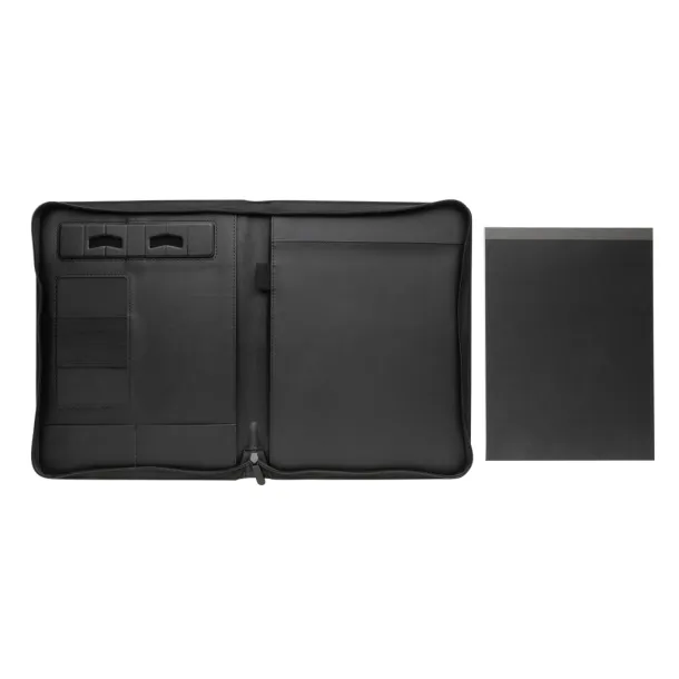  RCS rPU deluxe tech portfolio with zipper - XD Collection Black 