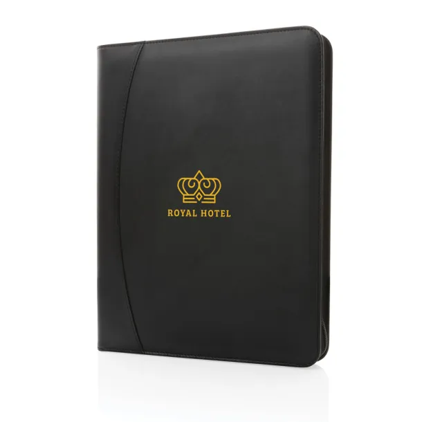  RCS rPU deluxe tech portfolio with zipper - XD Collection Black 