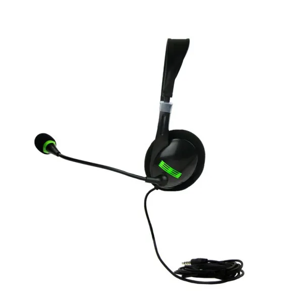  Headset: headphones with microphone Crna