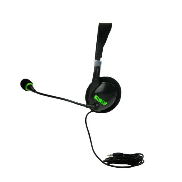  Headset: headphones with microphone Crna
