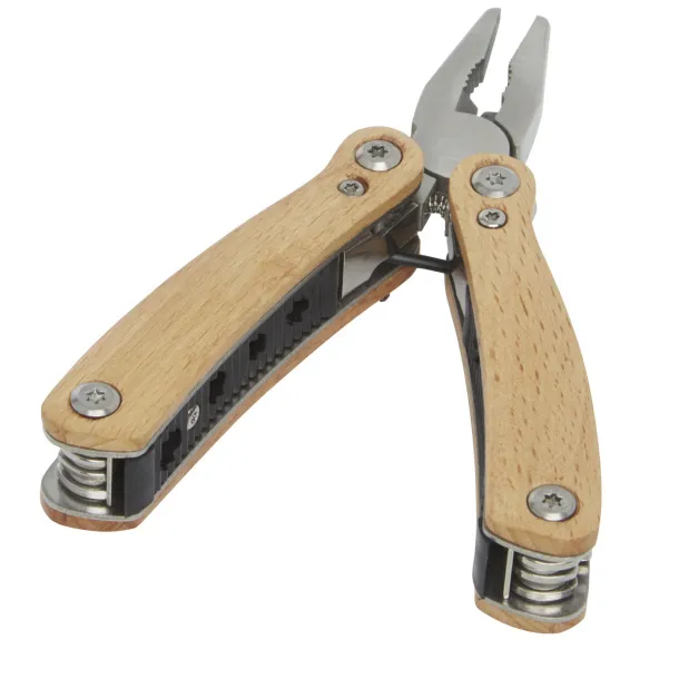 Anderson 12-function medium wooden multi-tool Natural