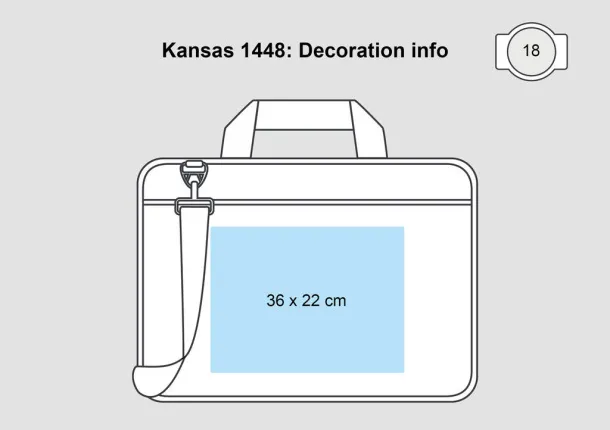  Kansas konferencijska torba - Shugon