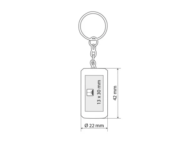 GRAPPA cork key holder Cream Bež