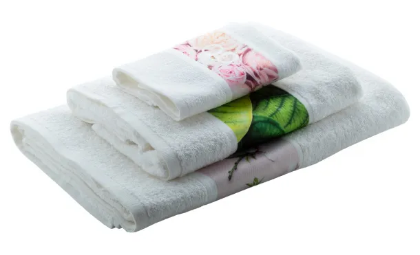 Subowel L sublimacijski ručnik, 400 g/m² Bijela