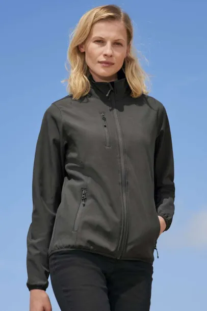  SOL'S FALCON WOMEN - SOFTSHELL ZIP JACKET - SOL'S Black