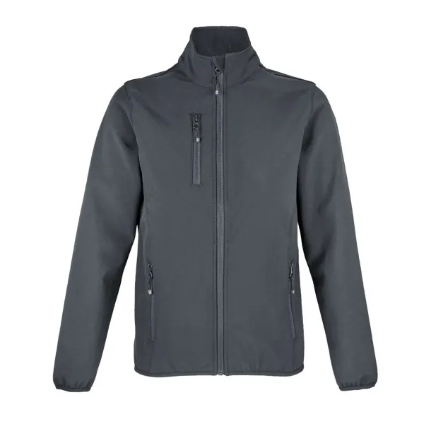  SOL'S FALCON WOMEN - SOFTSHELL ZIP JACKET - SOL'S Charcoal Grey