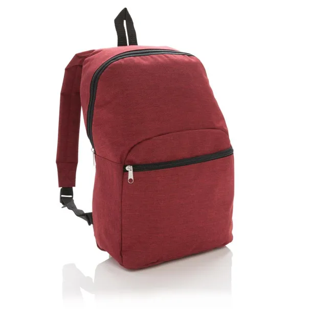  Classic two tone backpack - XD Collection Red 