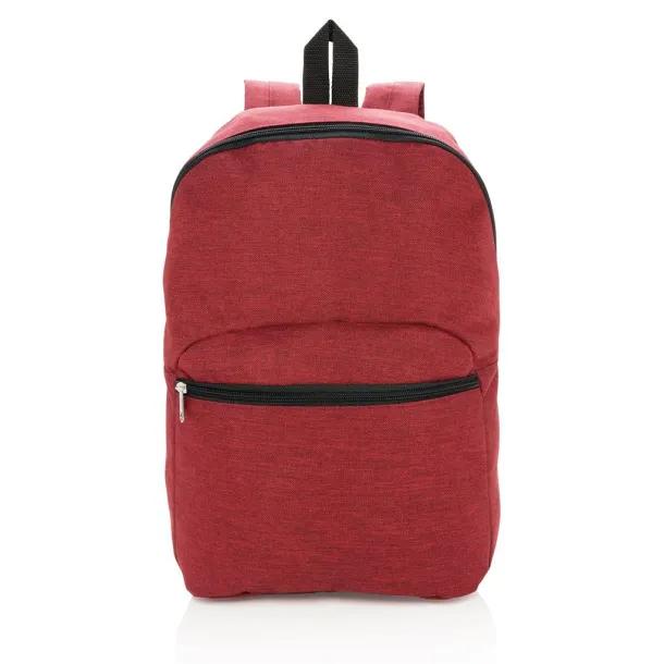  Classic two tone backpack - XD Collection Red 