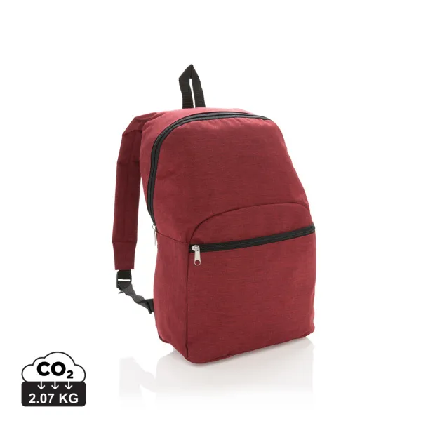  Classic two tone backpack - XD Collection Red 