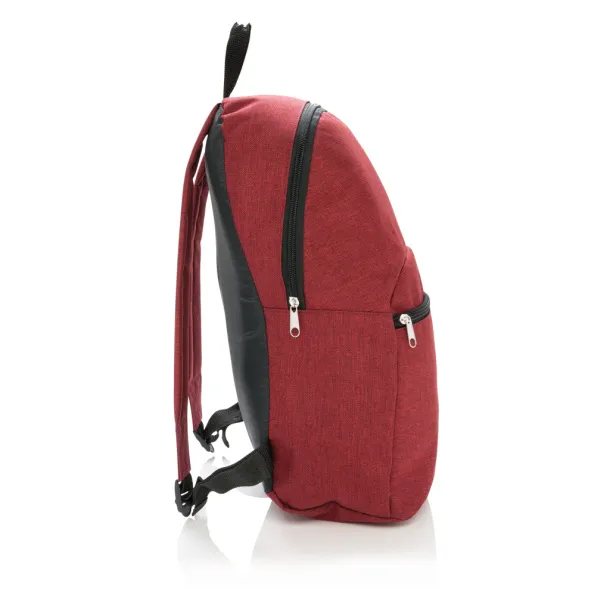  Classic two tone backpack - XD Collection Red 