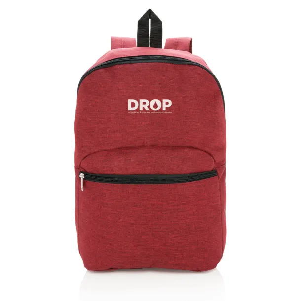  Classic two tone backpack - XD Collection Red 