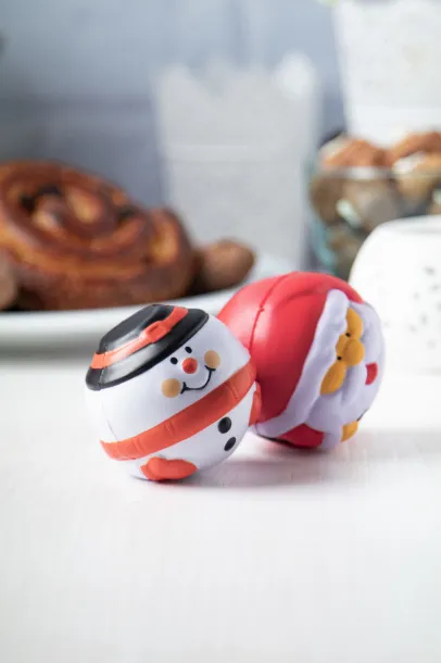 Santa Claus antistress ball Red