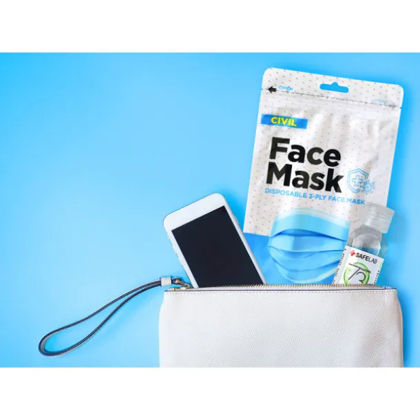 GLOW MESH Sigurnosni prsluk - TEKTON PRO Svijetlo plava