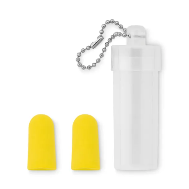 BUDS TO GO Earbud Set in plastic tube Yellow