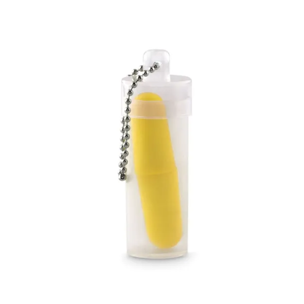 BUDS TO GO Earbud Set in plastic tube Yellow