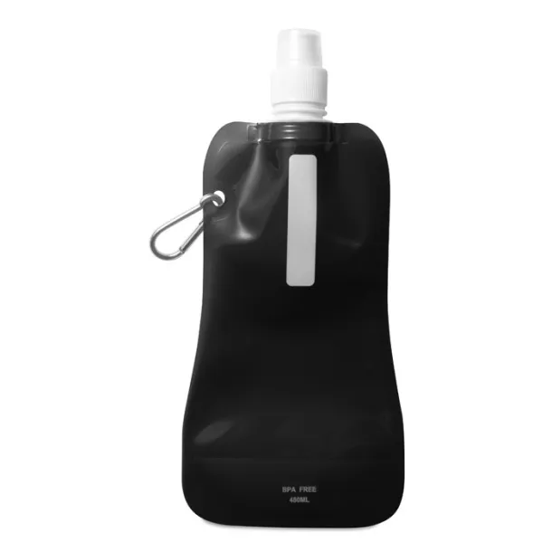 GATES složiva boca za vodu, 480 ml Crna