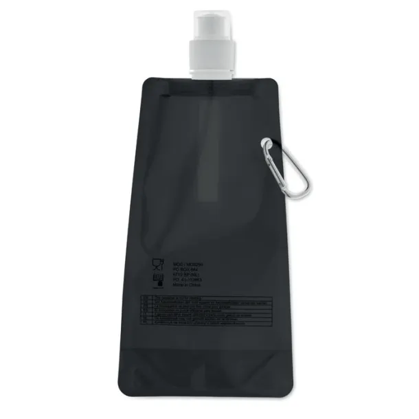 GATES složiva boca za vodu, 480 ml Crna