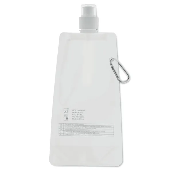 GATES Foldable water bottle White